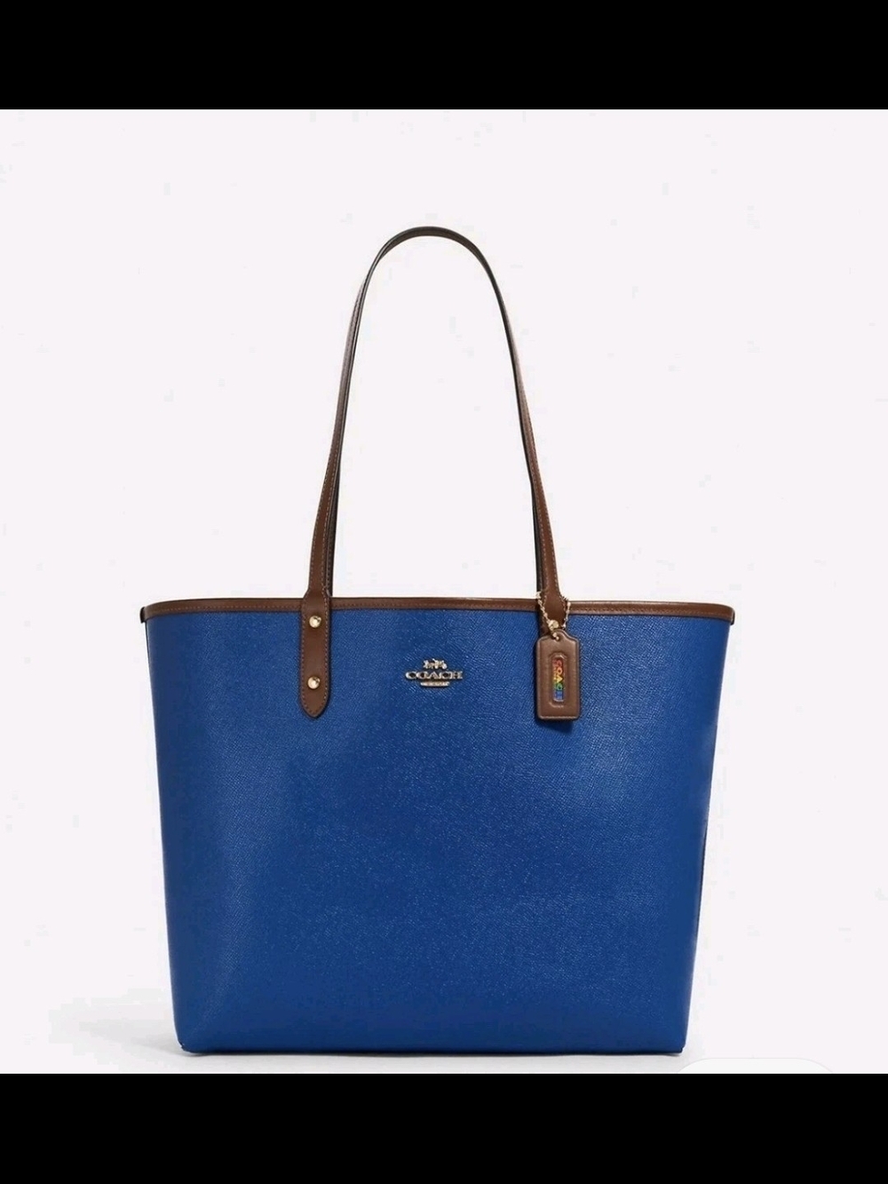 Coach Limited/Rare Pride SET Reversible LG Tote W/ Matching Wallet. - Picture 2 of 13